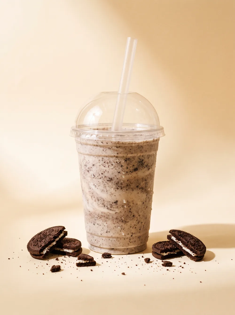Protein shake Cookies & Cream servi par la borne SHAKR